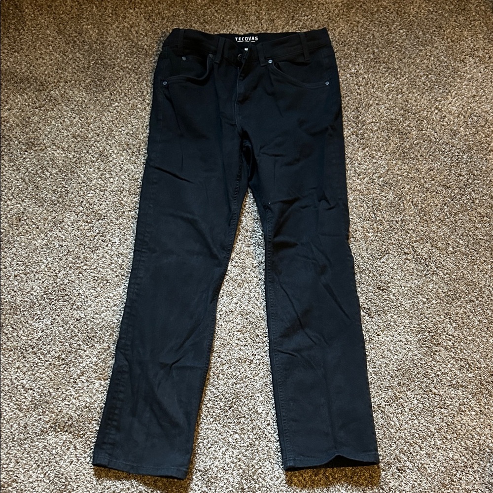 Tecovas Men's Everyday Standard Jeans 32x32 - black